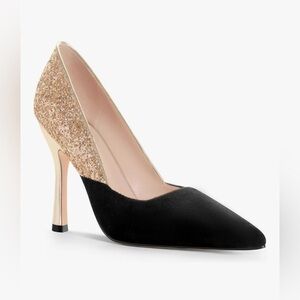 ANN CREEK Women's Pumps Sparkly High Heels Stiletto Classic Pointed Toe 10